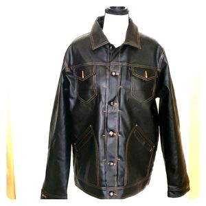 Men's leather jacket